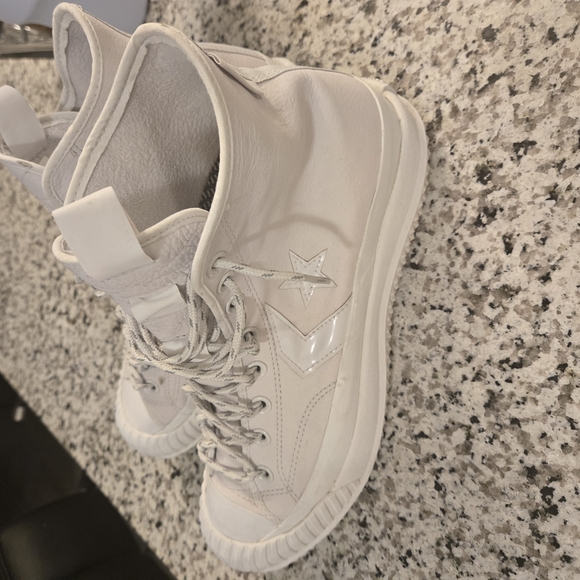 Converse White High-Top Sneakers - Picture 4 of 5